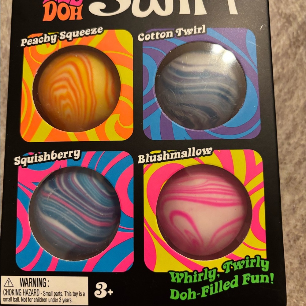 teenie NEE DOH Swirl Doh-Filled Toy - Multi Color - Picture 6 of 6